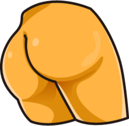 butt emoji