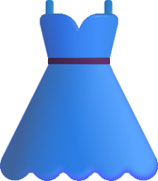 dress emoji