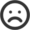 emoji sad icon