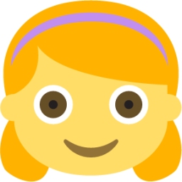 girl smiling emoji