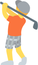 golfer emoji