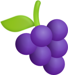 grapes emoji