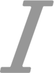 italic icon