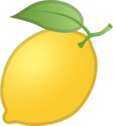 lemon emoji