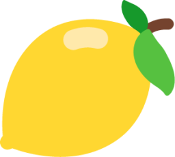 lemon emoji