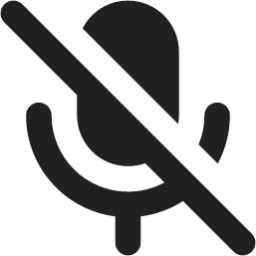 Mic Off icon