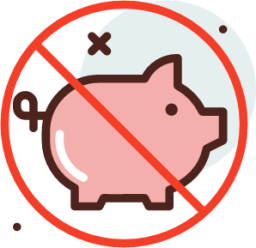 no pork icon