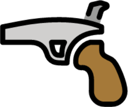 pistol emoji