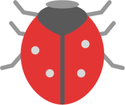 red bug icon