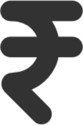 rupee icon