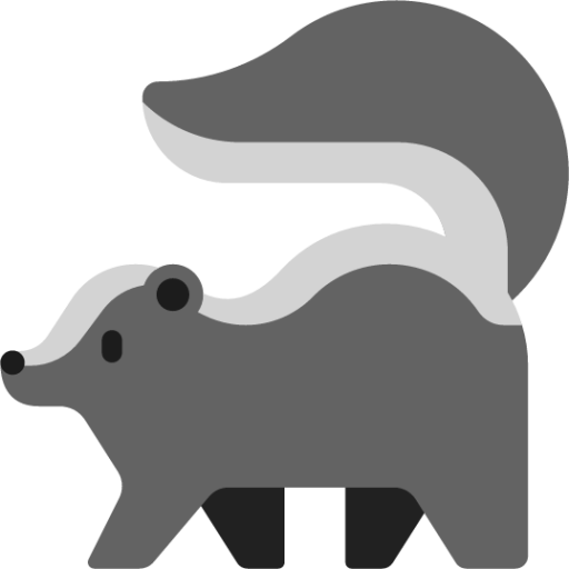 skunk emoji