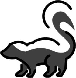 skunk emoji