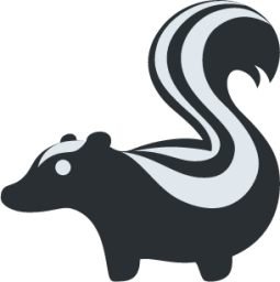 skunk emoji