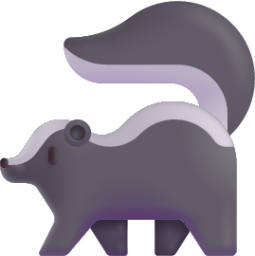 skunk emoji