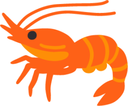 shrimp emoji