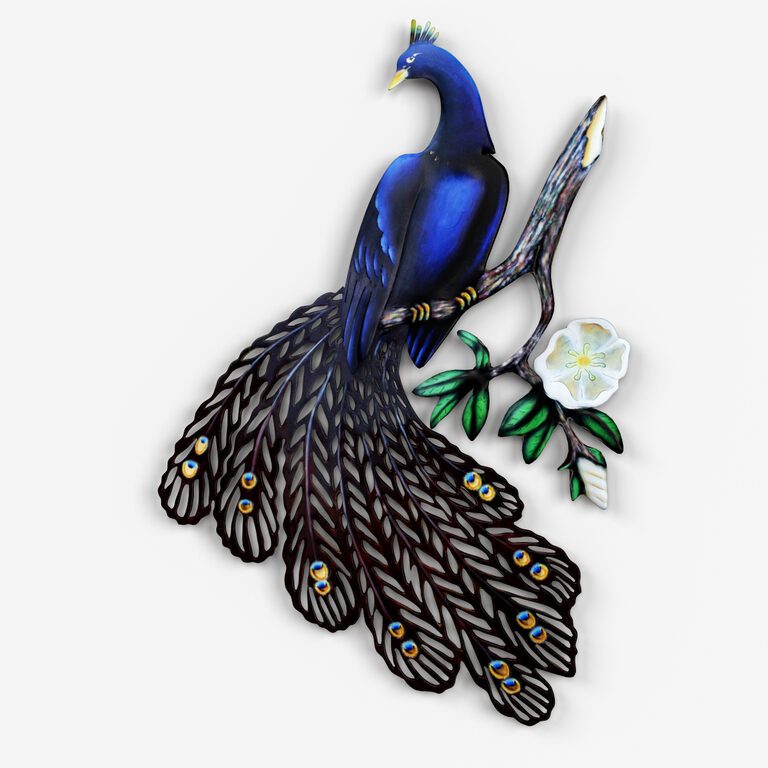 Peacock Wall Decor (160170) 3D model - Download 3D model Peacock Wall ...