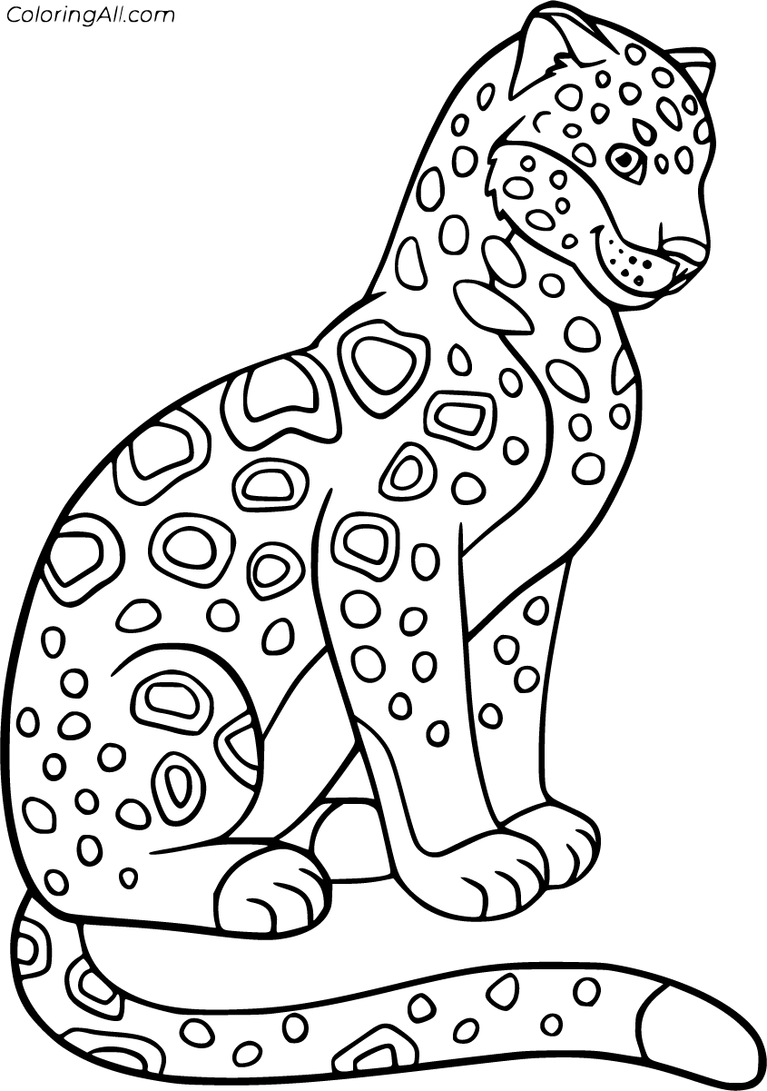 jaguars coloring pages free