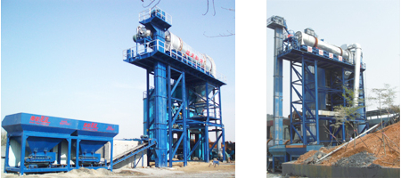 Longda Hot asphalt recycling equipment asphalt mixing plant compulsory