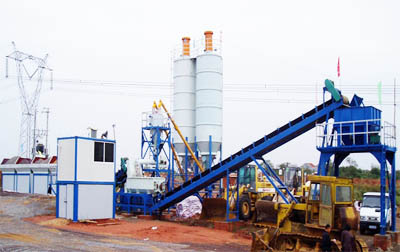 Longda Stabilized soil mixing equipment asphalt mixing plant compulsory