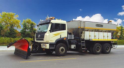 Shandong Huiqiang Stainless Steel Salt Spreader Truck