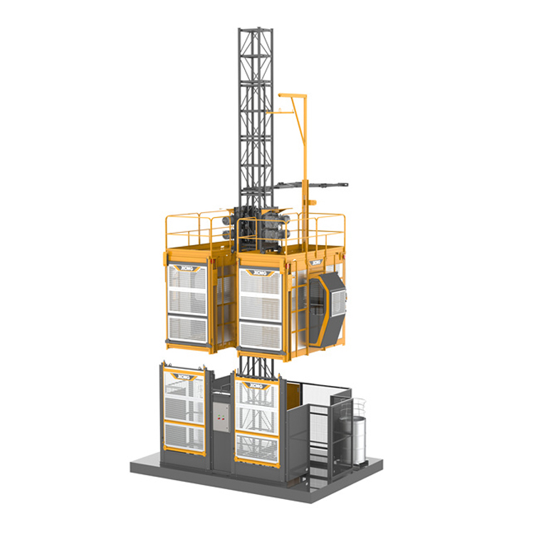 Xcmg Brand Sc200/200fs 4t Double Cage Fast Speed Construction Lifts Elevators For Sale