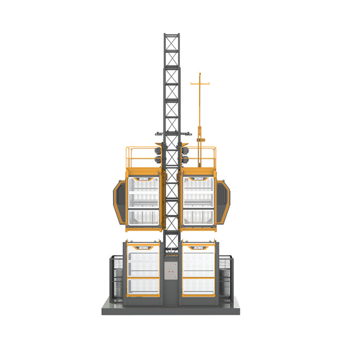 Xcmg Brand Building Lifting Machinery Sc200/200es1 Double Cage Construction Elevator With Spare Partl