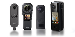 Recommanded 360 cameras