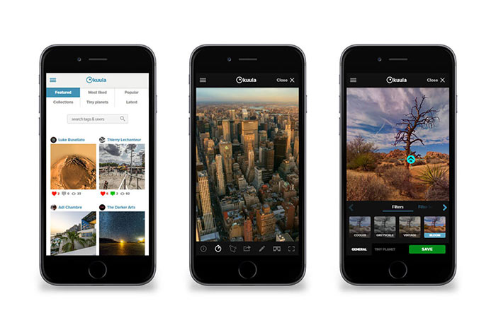 Browse virtual tours on mobile devices