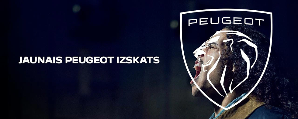 Jaunais Peugeot izskats