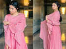 Shraddha Dangar’s graceful pink ethnic style wins over fans