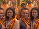 Manasi Parekh visits Siddhivinayak Temple after winning Best Actress at the 70th National Awards for 'Kutch Express'