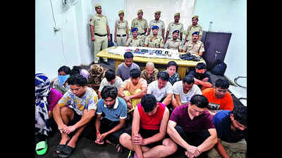 Bogus call centre operating from 3 flats busted in Gurgaon, 20 held