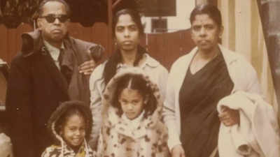 Kamala Harris shares childhood memories of India with her grandfather on social media - "my grandfather took me on his morning walks, where he would discuss..."