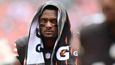 Cleveland Browns coach Kevin Stefanski said the team is “not changing quarterbacks” after Deshaun Watson's poor performance