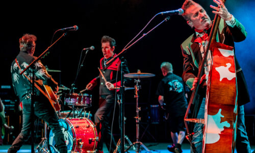 Strutting to Stray Cats & The English Beat in Costa Mesa, CA