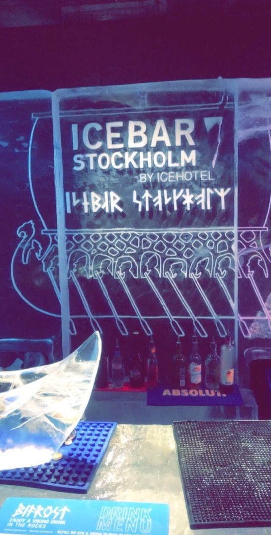 Photo from Icebar Stockholm by Icehotel by Mythu L. (01/04/2019)