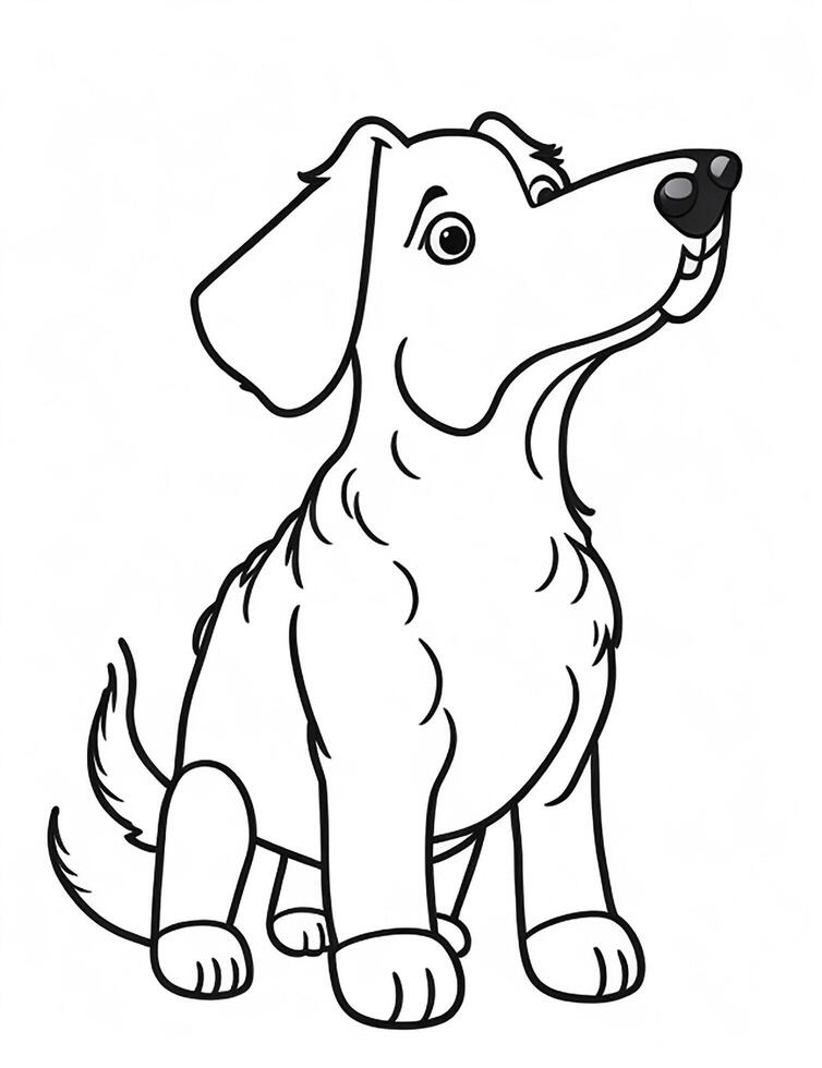 Coloring page outline of Kids Coloring Page 27954970 Stock Photo at ...