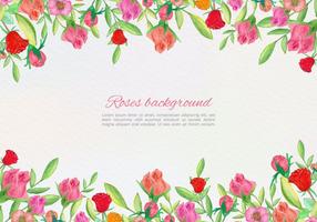 Free Vector Hand Draw Floral Card