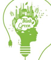 Think Green Poster Vol 3 Vector 