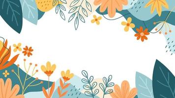 Floral Spring Season Background vector