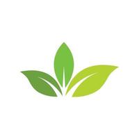 green leaf ecology nature element vector icon of go green