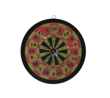 dart board with a target on it png