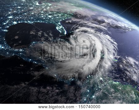 Hurricane Matthew Approaching Florida