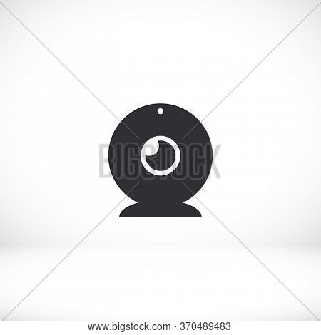 Webcam Icon In Trendy Flat Style. Webcam Icon. Webcam Symbol For Your Website Design, Webcam Smartph