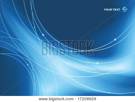 Internet concept, abstract background with copy space, vector illustration