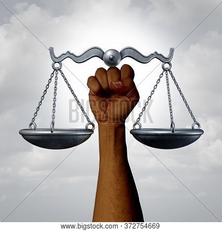 Social Justice And Equal Rights Awareness Concept As A Civil Liberties And Racial Equality Laws And 