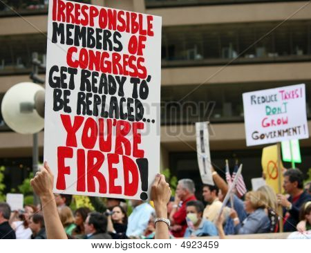 Dallas Tea Party Congress Fired