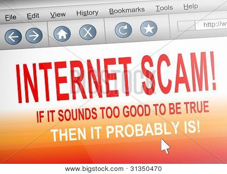 Internet Scam.