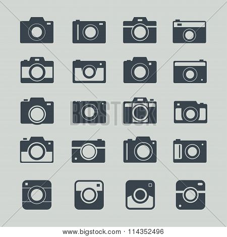 Camera Icons Set