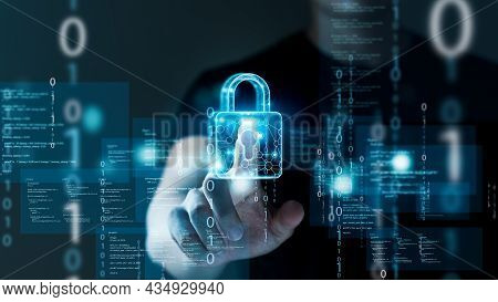 Concept Of Cyber Security, Information Security And Encryption, Secure Access To User's Personal Inf